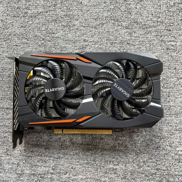 GIGABYTE GeForce GTX 1050 Ti 4GB 128-Bit GDDR5 ATX Video Cards GV-N105TOC-4GD - Picture 1 of 1